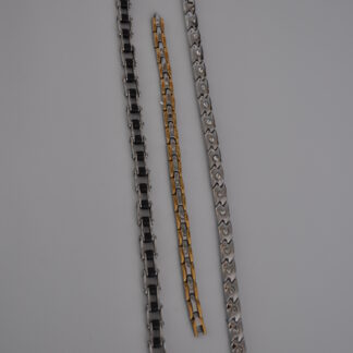 Edelstahl / Magnet Armband
