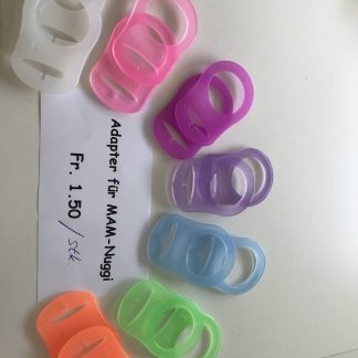 Adapter für MAM Nuggi / Silikonring für Schnuller