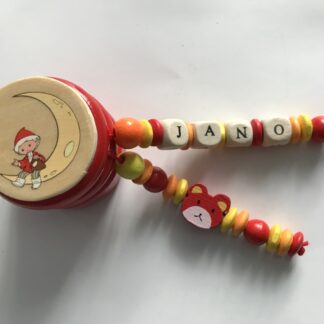 Milchzahndose farbig: Sandmännchen, personalisiert