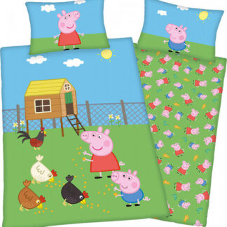 Peppa Pig Wutz Bettwäsche, 160 x 210 cm / 65 x 100 cm