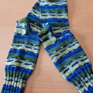 gestrickte Herrensocken