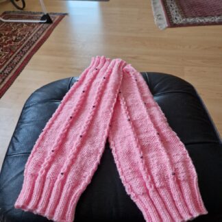 Beinstulpen mit Perlen