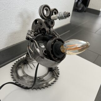 Deko Lampen aus Puch Töffli Teile