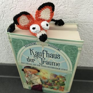 3D gehäkelte Lesezeichen: Pferd, Flamingo, Lamm, Fuchs, Einhorn, Drache, Giraffe, Leseratte